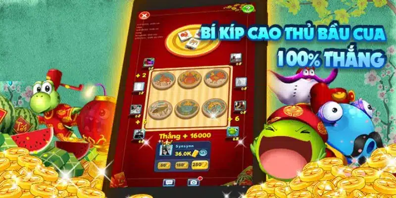 Bí quyết cược game bầu cua dễ thắng